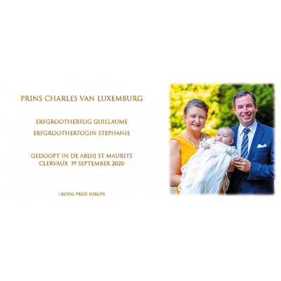 Beker 01 doop Prins Charles Beker 01 doop Prins Charles